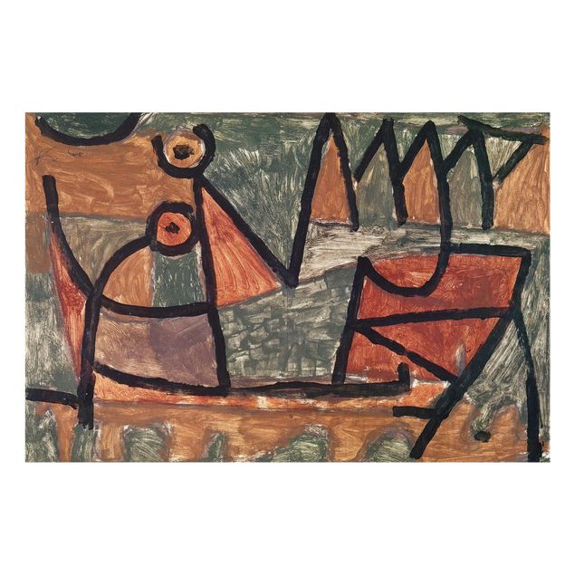 Obrazy do salonu nowoczesne Paul Klee - Wycieczka statkiem