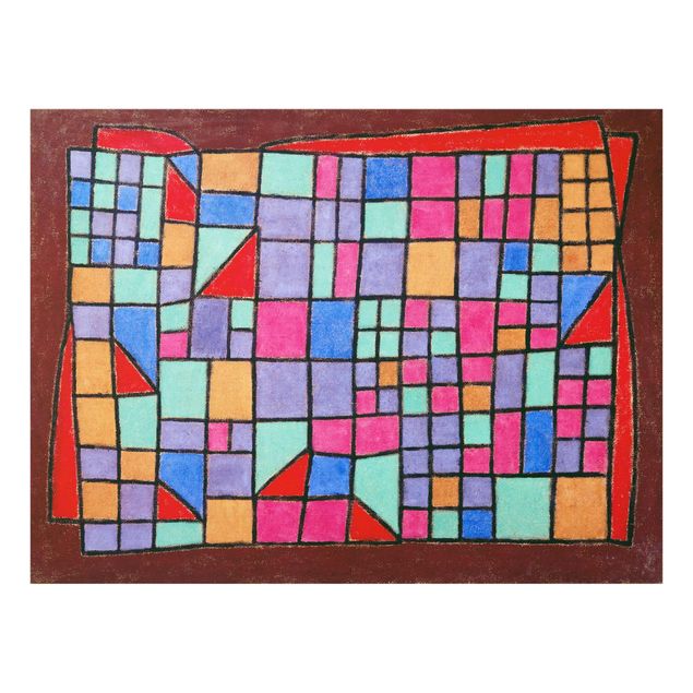 Obrazy do salonu nowoczesne Paul Klee - Szklana fasada