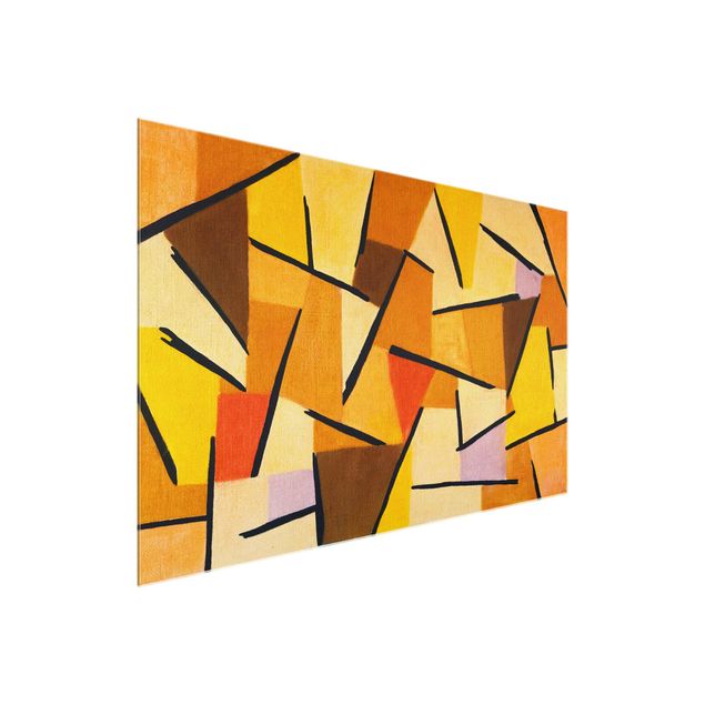 Obrazy na szkle abstrakcja Paul Klee - Zharmonizowane zmagania