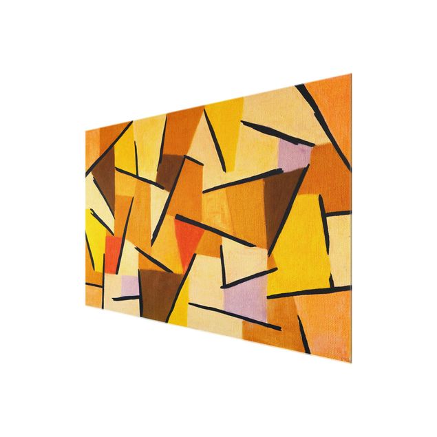 Obrazy na szkle abstrakcja Paul Klee - Zharmonizowane zmagania
