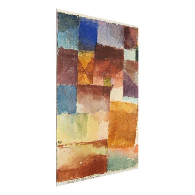 Obrazy na szkle abstrakcja Paul Klee - Nieużytki