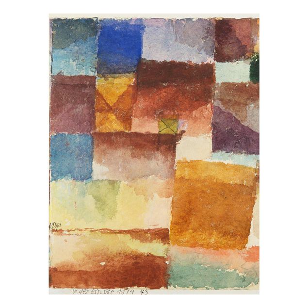 Nowoczesne obrazy do salonu Paul Klee - Nieużytki