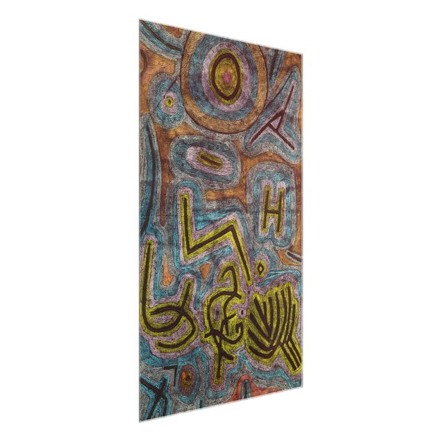 Obrazy na szkle abstrakcja Paul Klee - Catharsis