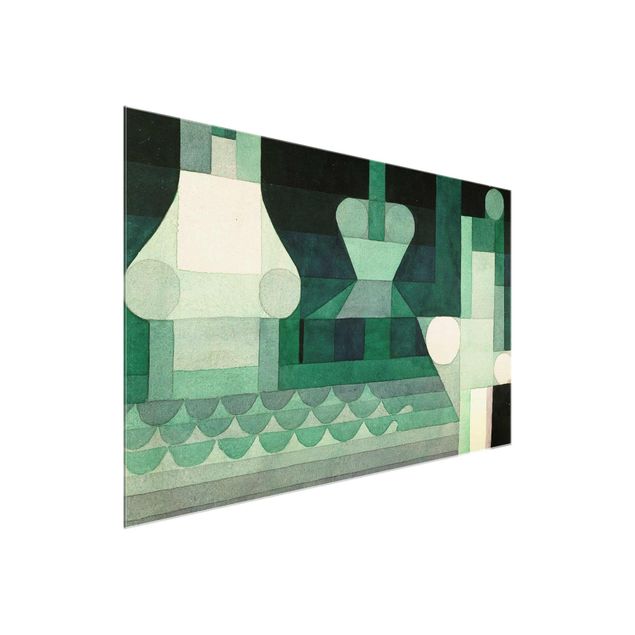 Obrazy na szkle abstrakcja Paul Klee - Zamki