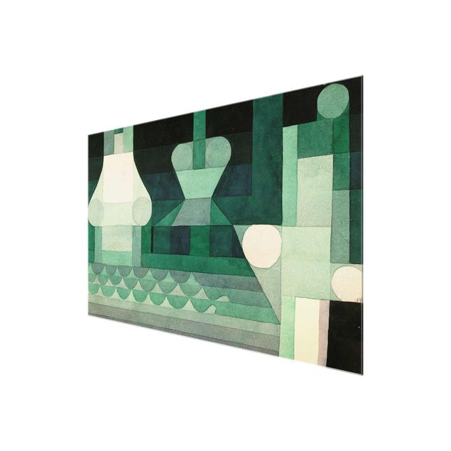 Obrazy na szkle abstrakcja Paul Klee - Zamki