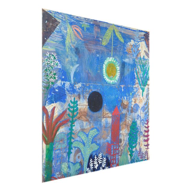 Obrazy na szkle abstrakcja Paul Klee - Zatopiony pejzaż