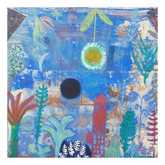 Obrazy do salonu Paul Klee - Zatopiony pejzaż