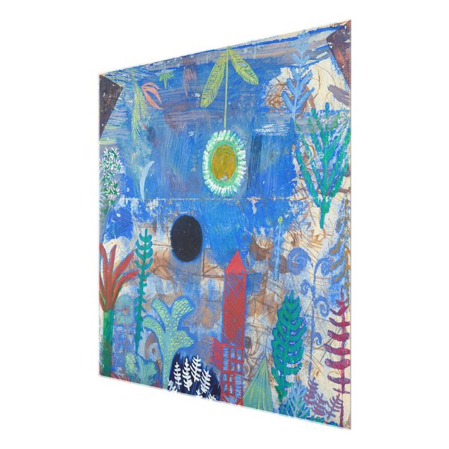 Obrazy abstrakcja Paul Klee - Zatopiony pejzaż
