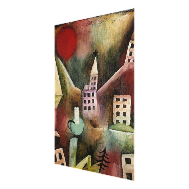 Obrazy do salonu Paul Klee - Zniszczona wioska