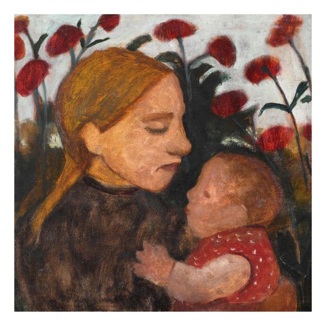 Obrazy do salonu Paula Modersohn-Becker - Młoda kobieta z dzieckiem