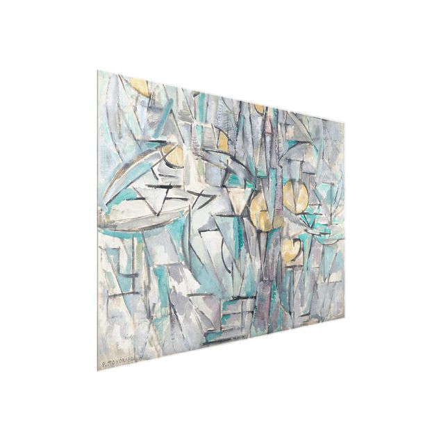 Obrazy na szkle artyści Piet Mondrian - Kompozycja X