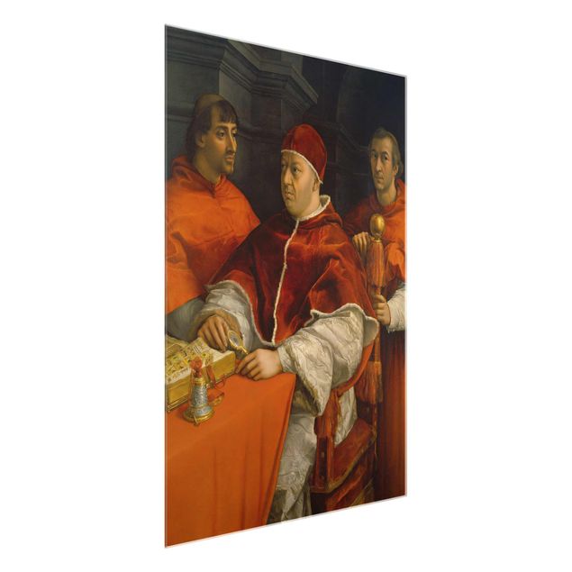 Obrazy na szkle artyści Raffael - portret papieża Leona X
