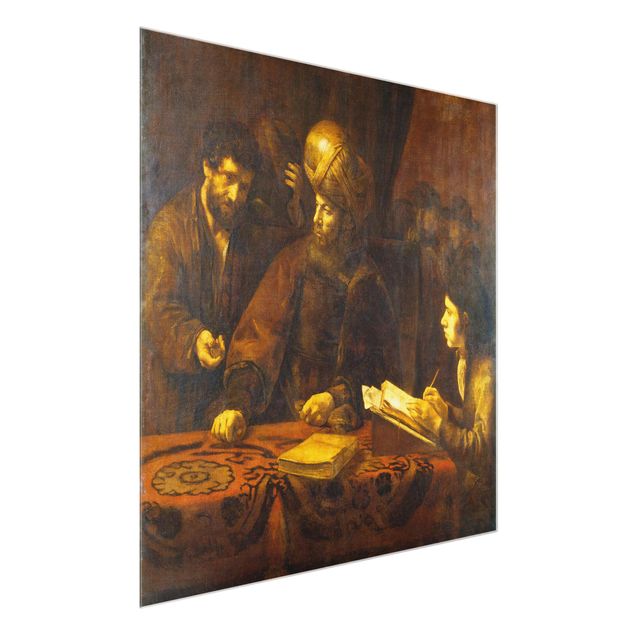 Obrazy na szkle artyści Rembrandt van Rijn - Przypowieść o robotnikach