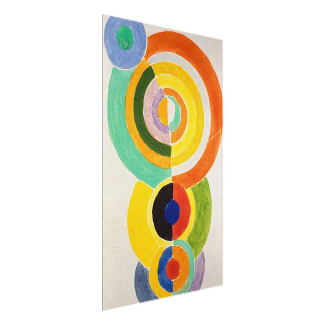 Obrazy na szkle abstrakcja Robert Delaunay - Rytm I