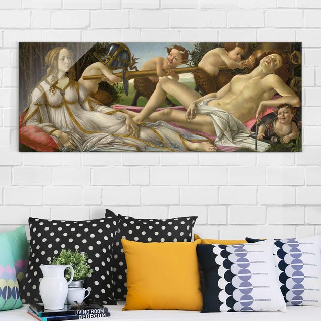 Dekoracja do kuchni Sandro Botticelli - Wenus i Mars