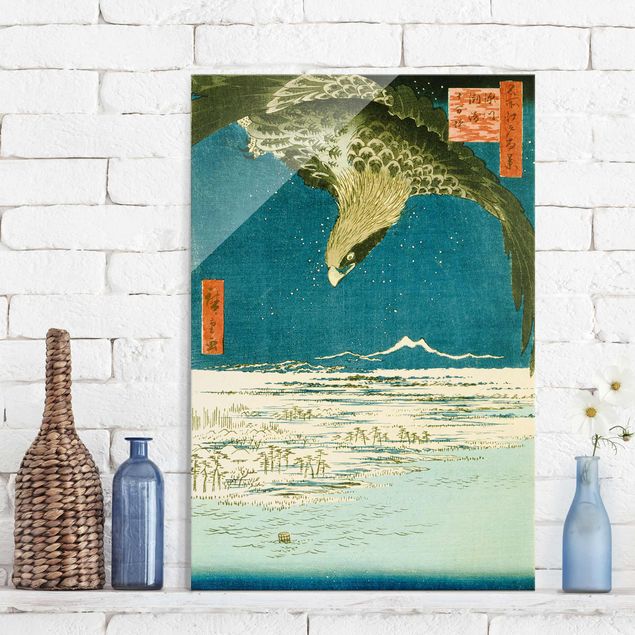 Dekoracja do kuchni Utagawa Hiroshige - Sto tysięcy równin Subo