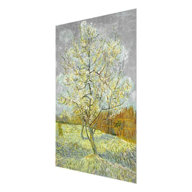 Postimpresjonizm obrazy Vincent van Gogh - Różowe drzewo brzoskwiniowe