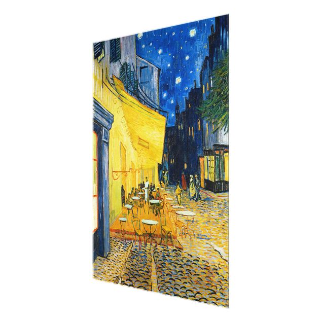 Obrazy na szkle artyści Vincent van Gogh - Taras kawiarni w Arles