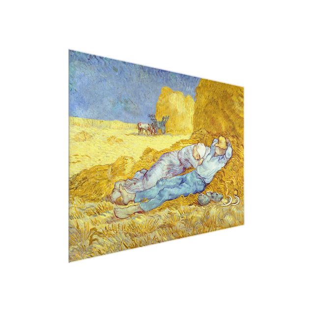 Obrazy na szkle poziomy Vincent van Gogh - Południowa drzemka