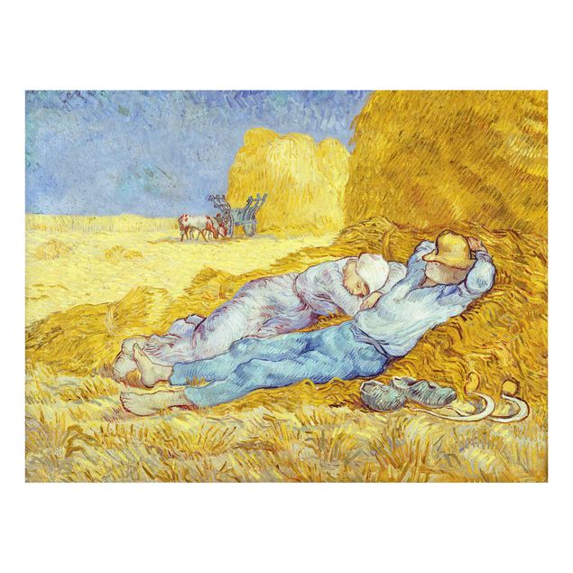 Obrazy na szkle artyści Vincent van Gogh - Południowa drzemka