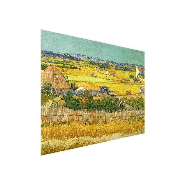 Obrazy na szkle poziomy Vincent van Gogh - Żniwa