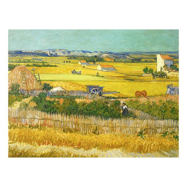 Obrazy na szkle artyści Vincent van Gogh - Żniwa