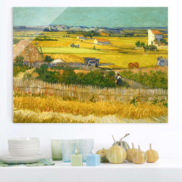 Dekoracja do kuchni Vincent van Gogh - Żniwa