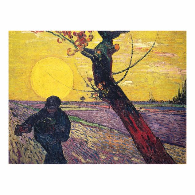 Obrazy na szkle artyści Vincent van Gogh - Siewca
