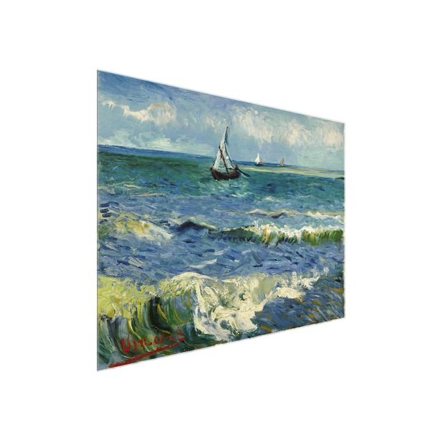 Obrazy na szkle poziomy Vincent van Gogh - Pejzaż morski