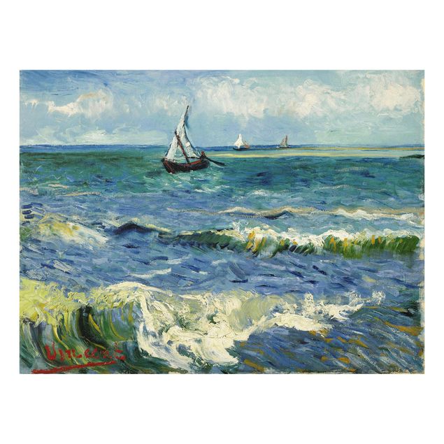 Obrazy na szkle artyści Vincent van Gogh - Pejzaż morski