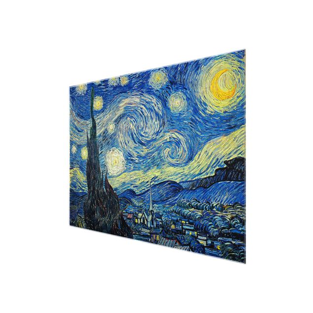 Obrazy na szkle poziomy Vincent van Gogh - Gwiaździsta noc