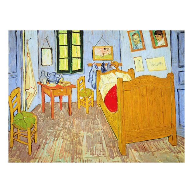 Obrazy na szkle artyści Vincent van Gogh - Sypialnia w Arles