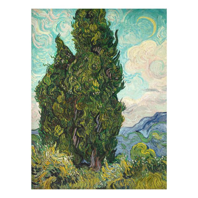 Drzewo obraz Vincent van Gogh - Cyprysy