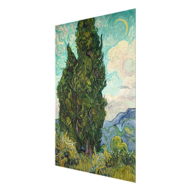 Postimpresjonizm obrazy Vincent van Gogh - Cyprysy