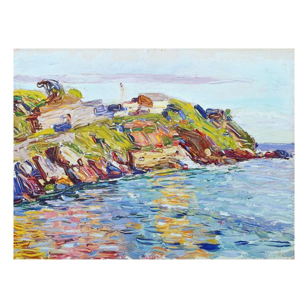 Obrazy na szkle krajobraz Wassily Kandinsky - Zatoka Rapallo
