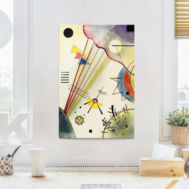Dekoracja do kuchni Wassily Kandinsky - Jasne połączenie
