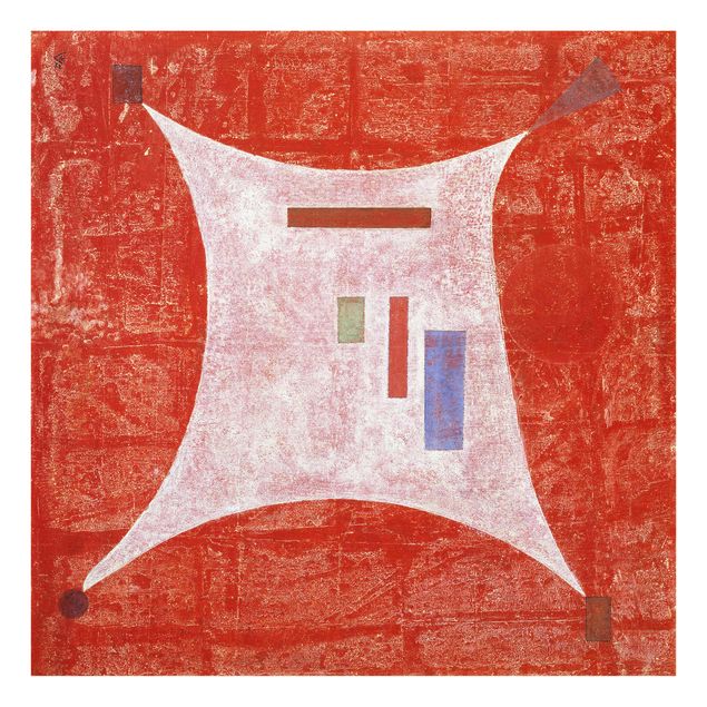 Obrazy na szkle abstrakcja Wassily Kandinsky - Cztery rogi