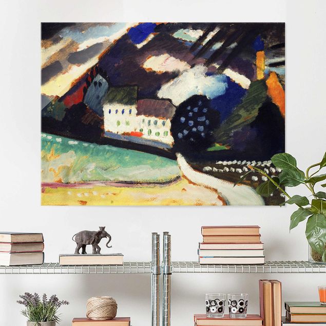 Ekspresjonizm obrazy Wassily Kandinsky - Zamek i kościół
