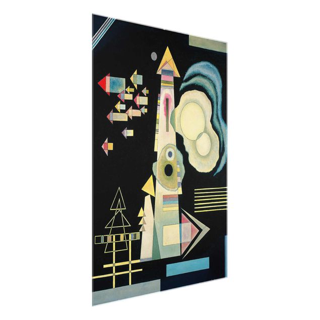 Obrazy na szkle artyści Wassily Kandinsky - Strzałki
