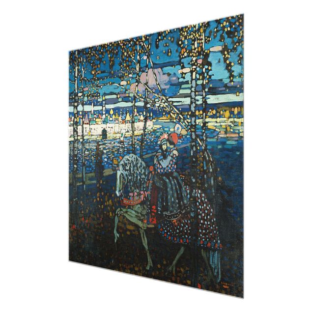 Obrazy do salonu Wassily Kandinsky - Para jeżdżąca konno