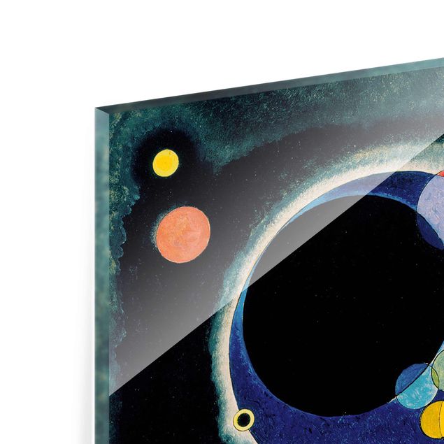 Obrazy na szkle abstrakcja Wassily Kandinsky - Szkicowanie okręgów