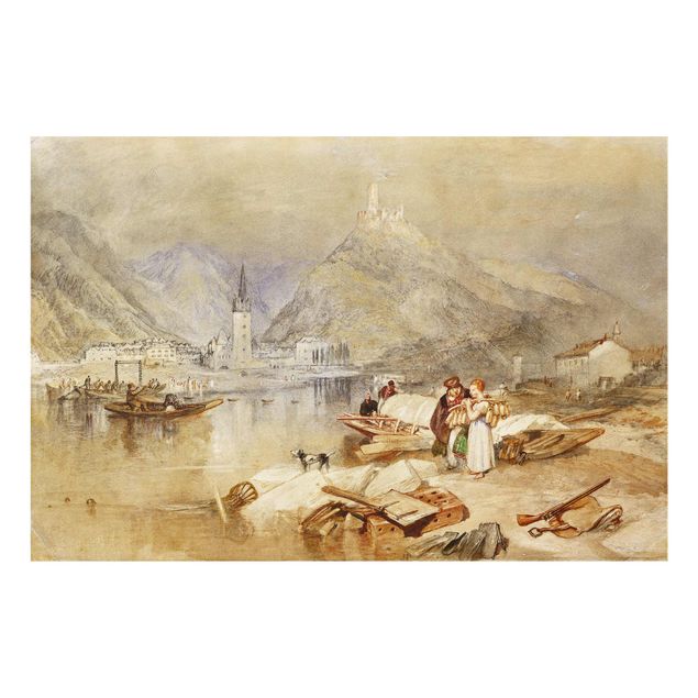 Obrazy na szkle góra William Turner - Bernkastel an der Mosel