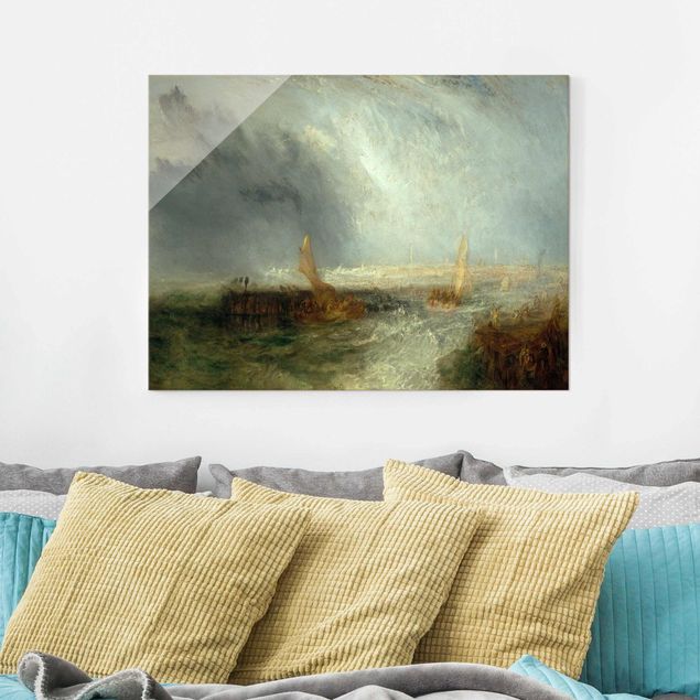 Obrazy na szkle poziomy William Turner - Ostenda