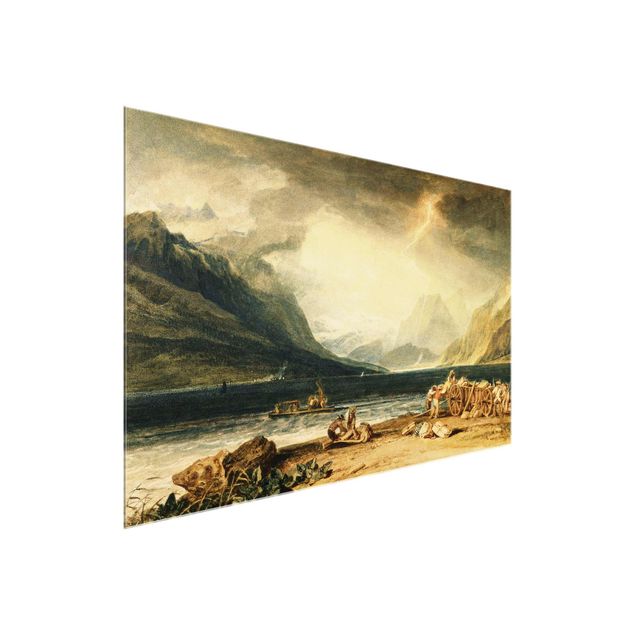 Obrazy Szwajcaria William Turner - Jezioro Thun