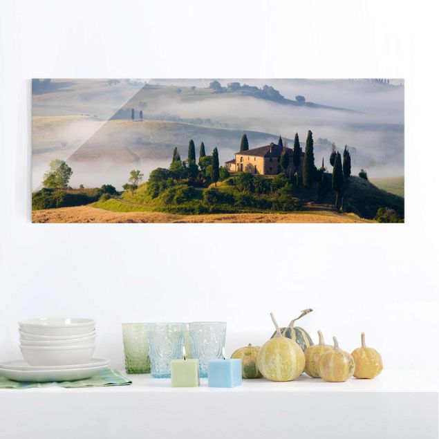 Dekoracja do kuchni Posiadłość wiejska w Toskanii