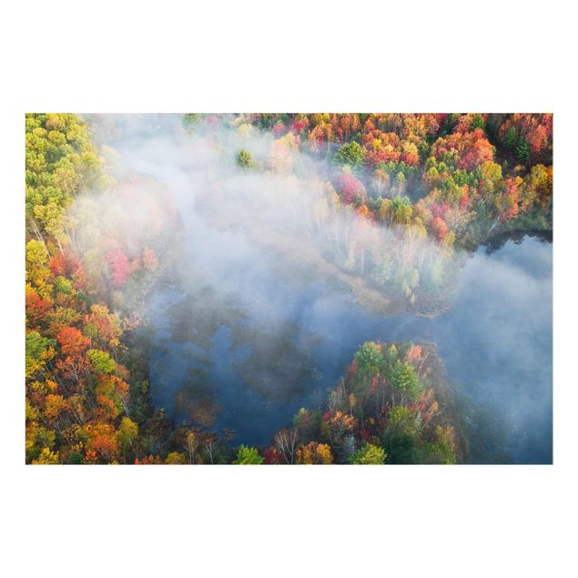 Obrazy nowoczesne Zdjęcie lotnicze - Symfonia jesienna
