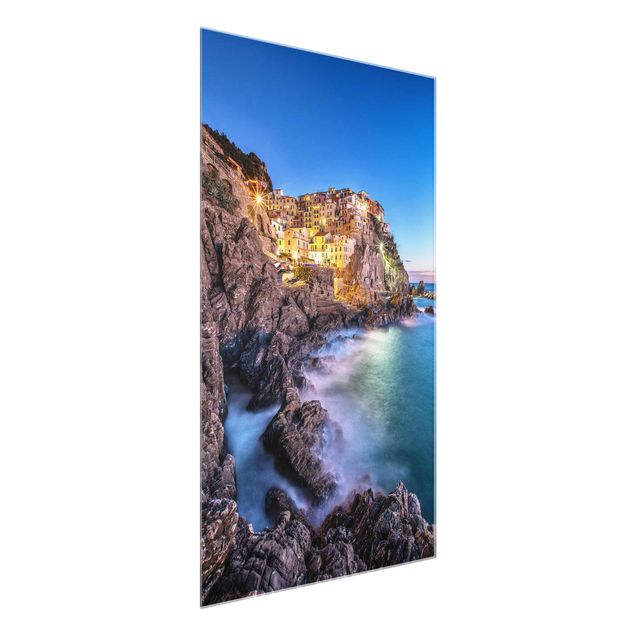 Obrazy na szkle wybrzeże Manarola Cinque Terre