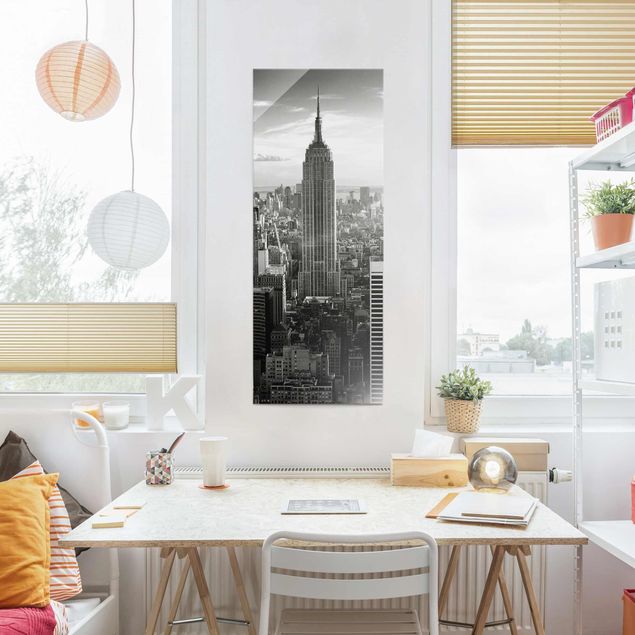 Obrazy na szkle Nowy Jork Manhattan Skyline