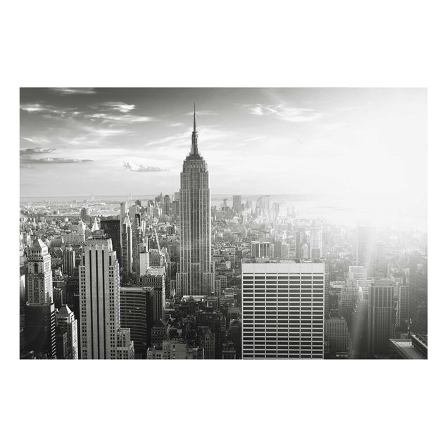 Obrazy na szkle poziomy Manhattan Skyline