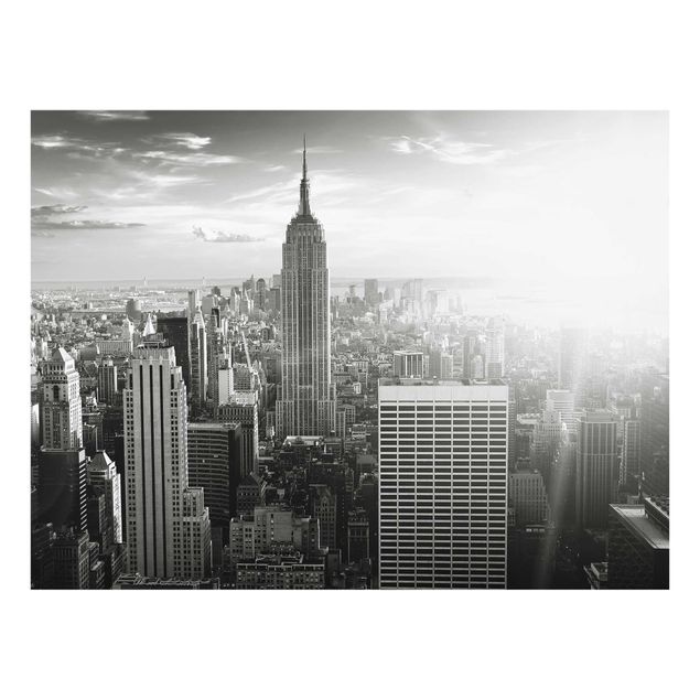 Obrazy na szkle poziomy Manhattan Skyline